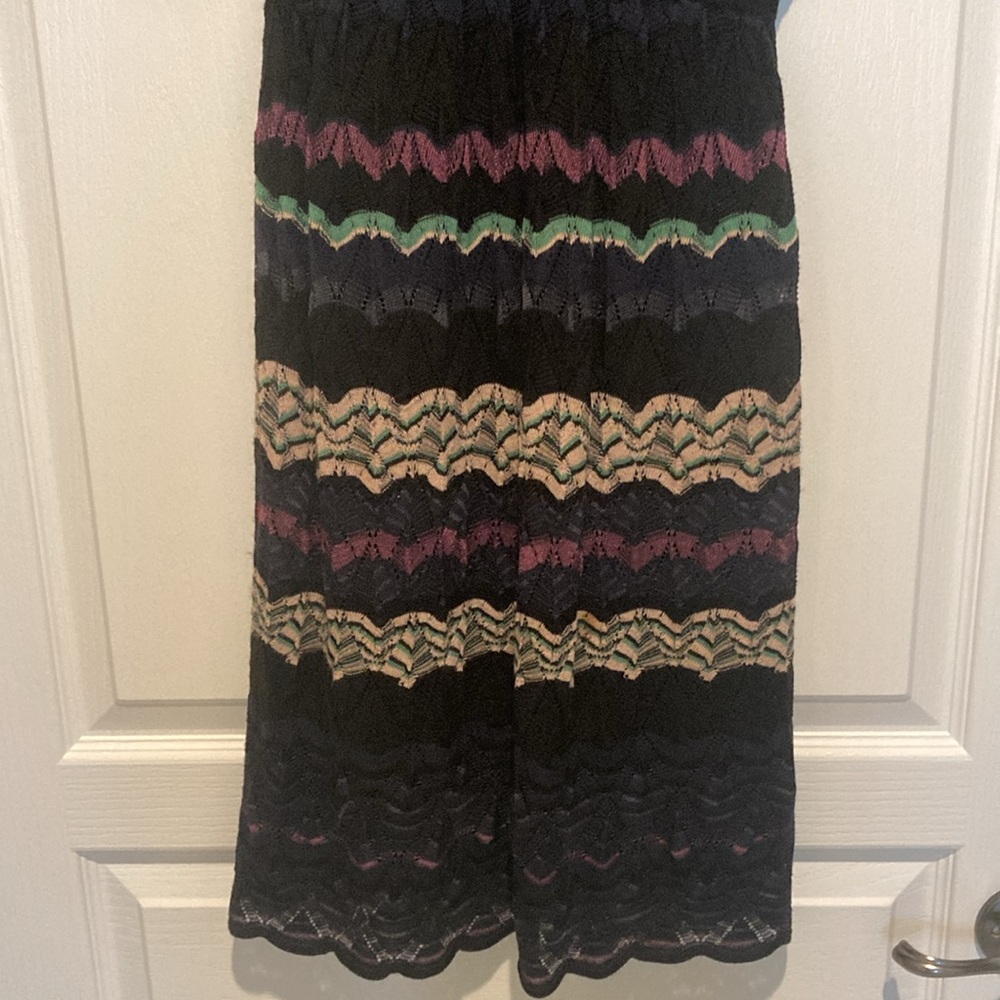 M MISSONI V-neck Classic Knit Mini Dress, size 42/US 6 - Picture 2 of 10
